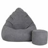 Kott-tool Mega Dot Velour M, 75 x 95 cm, tumehall
