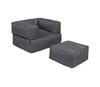 Kott-tool Hanah Home Kids Single Seat Pouffe 248FRN1222, tumehall