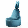 Kott-tool Qubo Daddy Rabbit, 130 L, gobelään, sinine