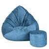 Kott-tool Sako Mega Premium Terra Velour XL, 90 x 120 cm, sinine/tumeroheline türkiis