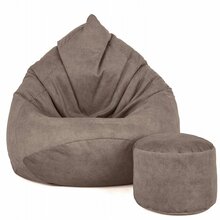 Kott-tool Sako Mega Premium Terra Velour XXL, pruun/piimašokolaadi värvi, 100 x 130 cm