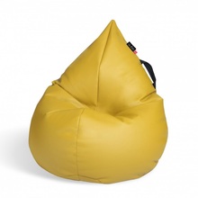 Kott-tool Qubo Splash Drop, kunstnahk, kollane