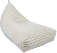 Kott-tool Home4you Fjord P0065374, 130 x 80 x 20/70 cm, valge