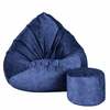 Kott-tool Mega Premium Terra Velour XL, 90 x 120 cm, tumesinine