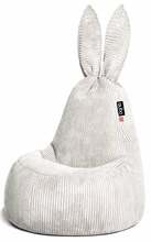 Kott-tool Qubo Daddy Rabbit Sugar Feel Fit, valge/helehall