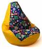 Kott-tool Go Gift Flower L, 105 x 80 cm, kollane