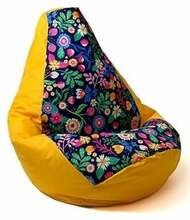 Kott-tool Go Gift Flower L, 105 x 80 cm, kollane