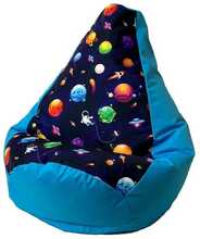 Kott-tool Go Gift Planets L, 105 x 80 cm, sinine