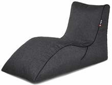 Kott-tool Qubo Lounger Ebony MESH FIT, tumehall