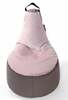 Kott-tool Qubo Fusion Petale Velvet Fit, roosa