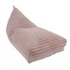 Kott-tool Home4you Fjord, 130 x 80 x 20/70 cm, heleroosa
