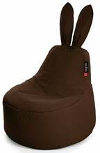 Laste kott-tool Qubo Baby Rabbit, 120 L, gobelään, tumepruun