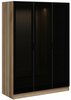 Riidekapp Kalune Design Kale 2285, 52 x 135 x 210 cm, tumehall