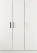 Riidekapp Kalune Design Kale 2250, 135 x 52 x 210 cm, valge