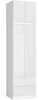 Riidekapp Akord S60, 60 x 51 x 234 cm, valge