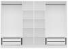 Riidekapp Kalune Design Kale 4930, 52 x 270 x 190 cm, valge