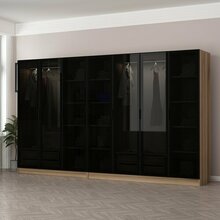 Riidekapp Kalune Design Kale 7653, 52 x 315 x 210 cm, hall