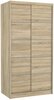 Riidekapp Adrk Furniture Riva 100, 100 x 58 x 200 cm, Sonoma