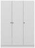 Riidekapp Kalune Design Kale 2258, 52 x 135 x 210 cm, valge