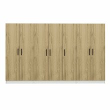 Riidekapp Kalune Design Kale 2705, 52 x 315 x 190 cm, pähkel