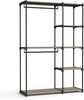 Riidekapp Songmics, 43 x 124 x 182 cm, taupe