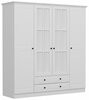Riidekapp Kalune Design Kale 4781, 52 x 180 x 210 cm, peegliga, valge