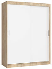 Riidekapp Akord, 60 x 150 x 200 cm, tamme värv/valge