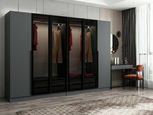 Riidekapp Kalune Design Kale Plus 7805, 52 x 225 x 210 cm, hall