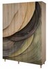 Riidekapp Kalune Design Lena 977, 52 x 135 x 192 cm, pruun