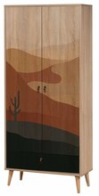 Riidekapp Kalune Design City Desert, 45 x 80 x 190 cm, mitmevärviline