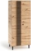 Riidekapp Adrk Furniture Livia 10, 80 x 56 x 196 cm, pruun