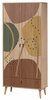 Riidekapp Kalune Design City Form, 45 x 80 x 190 cm, mitmevärviline