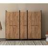 Riidekapp Kalune Design Dynamic 863SPH5450, 52 x 104 x 225 cm, antratsiit/pruun