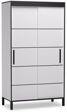 Liugriidekapp Adrk Furniture Bell 120, 60 x 120 x 221 cm, valge