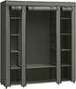 Kangast riidekapp Songmics, 45 x 150 x 175 cm, salveiroheline