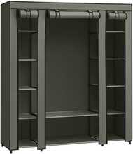 Kangast riidekapp Songmics, 45 x 150 x 175 cm, salveiroheline
