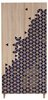 Riidekapp Kalune Design Stil 123, 52 x 90 x 192 cm, sinine/sonoma tamm