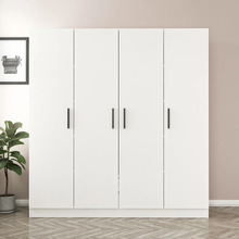 Riidekapp Kalune Design Kale 2186, 52 x 180 x 190 cm, valge
