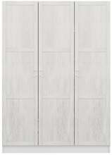 Riidekapp Kalune Design Kale 2254, 52 x 135 x 210 cm, valge
