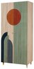 Riidekapp Kalune Design Lidya 972, 52 x 90 x 192 cm, pruun