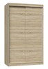 Magamistoa kapp Top E Shop Iga, 120 cm, 7 riiulit, 2 ust, sonoma tamm
