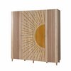 Riidekapp Kalune Design Loni 4 971, 52 x 180 x 192 cm, pruun