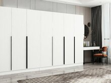 Riidekapp Kalune Design Kale Plus 7789, 52 x 315 x 210 cm, valge