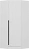 Riidekapp Kalune Design Kale Plus 210, 52 x 74 x 210 cm, valge