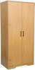 Riidekapp Home4You Lavinia, 83 x 54 x 180 cm, helehall/pruun/saar