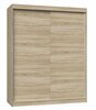 Riidekapp Top E Shop Iga 160 SON C KPL, 61 x 160 x 200 cm, sonoma tamm