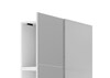 Riidekapp Cama Meble Pafos 1D BASE, 45 x 55.5 x 45 cm, valge matt