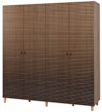 Riidekapp Kalune Design Imaj 220, 180 x 52 x 192 cm, sonoma tamm