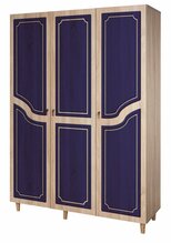 Riidekapp Kalune Design Mode 620, 52 x 135 x 192 cm, tamm/tumesinine