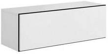 Seinakapp Cama Meble Roco RO1, 112 x 39 x 37 cm, valge/must/valge